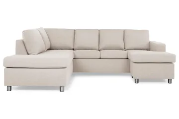 Metall,Runda Metallben - Beige