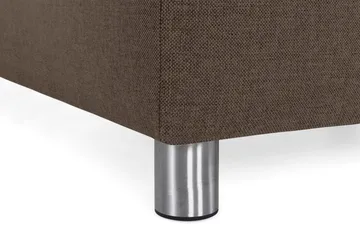 Crazy 4-sits Vänstervänd U-formad Large Soffa med Divan och Schäslong i Tyg - Brun - Products - Möbler - Soffa - Divansoffa & schäslongsoffa - 3 sits soffa med divan