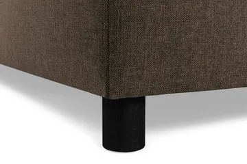 Crazy 4-sits Vänstervänd U-formad Large Soffa med Divan och Schäslong i Tyg - Brun - Products - Möbler - Soffa - Divansoffa & schäslongsoffa - 3 sits soffa med divan