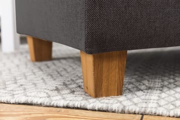 Crazy 4-sits Vänstervänd U-formad Large Soffa med Divan och Schäslong i Tyg - Mörkgrå - Products - Möbler - Soffa - Divansoffa & schäslongsoffa - 4 sits soffa med divan