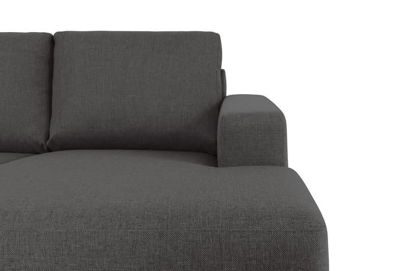 Crazy 4-sits Vänstervänd U-formad Large Soffa med Divan och Schäslong i Tyg - Mörkgrå - Products - Möbler - Soffa - Divansoffa & schäslongsoffa - 4 sits soffa med divan