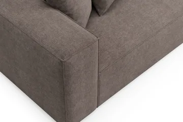 Havana 3-sits Låg Soffa med vändbar divan - Brun - Products - Möbler - Soffa - Divansoffa & schäslongsoffa - 3 sits soffa med divan