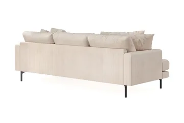 Menard 3-sits Högervänd L-formad Divansoffa i Manchester - Beige - Products - Möbler - Soffa - Divansoffa & schäslongsoffa - 3 sits soffa med divan