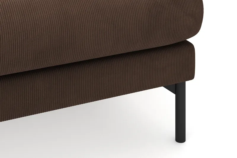 Menard 3-sits Högervänd L-formad Divansoffa i Manchester - Brun - Products - Möbler - Soffa - Divansoffa & schäslongsoffa - 3 sits soffa med divan