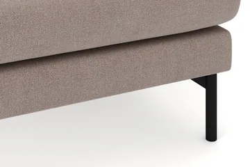 Menard 4-sits Högervänd Stor U-formad Djup Soffa med Divan och Schäslong i Tyg - Brun - Products - Möbler - Soffa - Divansoffa & schäslongsoffa - 4 sits soffa med divan