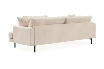 Menard 4-sits Vänstervänd L-formad Divansoffa i Manchester - Beige - Products - Möbler - Soffa - Divansoffa & schäslongsoffa - 4 sits soffa med divan