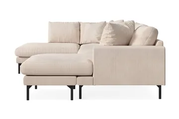 Menard 4-sits Vänstervänd Stor U-formad Djup Large Soffa med Divan och Schäslong i Manchester - Beige - Products - Möbler - Soffa - Divansoffa & schäslongsoffa - 4 sits soffa med divan
