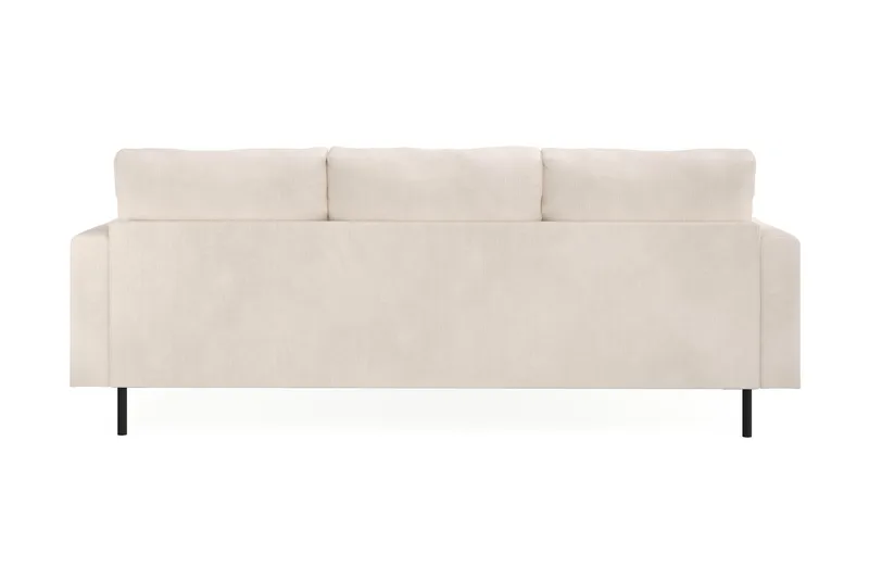Menard Compact 3-sits Vänstervänd L-formad Divansoffa i Manchester - Beige - Products - Möbler - Soffa - Divansoffa & schäslongsoffa - 3 sits soffa med divan