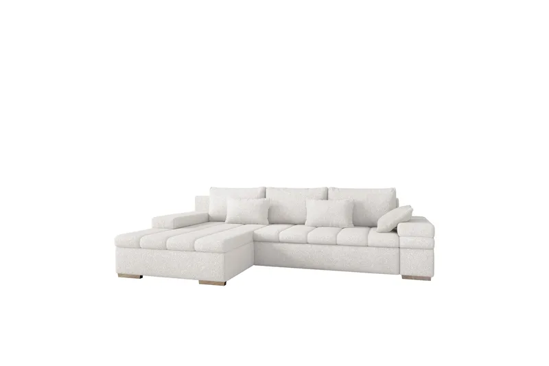 Naoma Soffa med Divan 3-sits, Vit