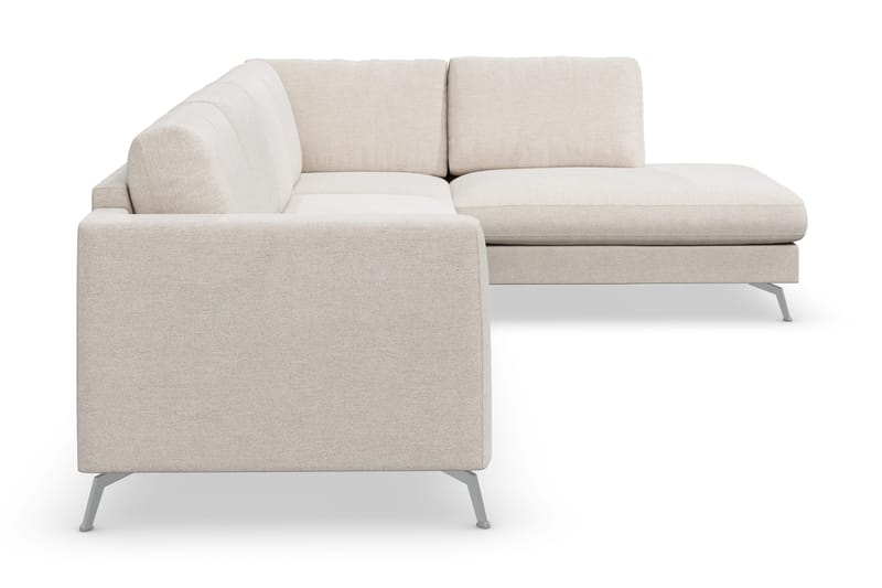 Ocean Lyx 4-sits Högervänd L-formad Schäslongsoffa i Tyg - Beige - Products - Möbler - Soffa - Divansoffa & schäslongsoffa - 4 sits soffa med divan