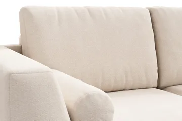 Ocean Lyx 4-sits Högervänd L-formad Schäslongsoffa i Tyg - Beige - Products - Möbler - Soffa - Divansoffa & schäslongsoffa - 4 sits soffa med divan