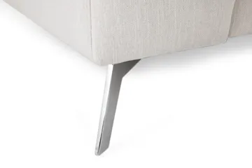 Ocean Lyx 4-sits Högervänd L-formad Schäslongsoffa i Tyg - Ljusgrå - Products - Möbler - Soffa - Divansoffa & schäslongsoffa - 4 sits soffa med divan