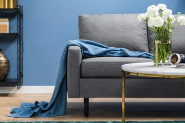 Peppe 3-sits Vändbar L-formad Divansoffa i Tyg - Ljusgrå - Products - Möbler - Soffa - Divansoffa & schäslongsoffa - 3 sits soffa med divan
