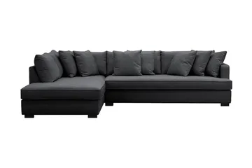 Rossita 4-sits Vänstervänd L-formad Djup Schäslongsoffa med Hel dyna i Chenille