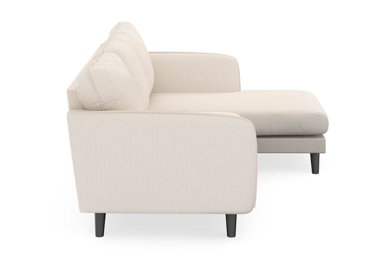 Trend Lyx 3-sits Högervänd L-formad Divansoffa i Manchester - Beige - Products - Möbler - Soffa - Divansoffa & schäslongsoffa - 4 sits soffa med divan