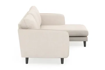 Trend Lyx 3-sits Högervänd L-formad Divansoffa i Tyg - Beige - Products - Möbler - Soffa - Divansoffa & schäslongsoffa - 4 sits soffa med divan
