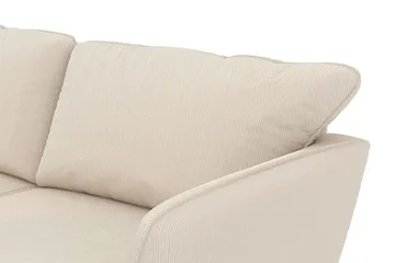 Trend Lyx 3-sits Vänstervänd L-formad Divansoffa i Manchester - Beige - Products - Möbler - Soffa - Divansoffa & schäslongsoffa - 4 sits soffa med divan