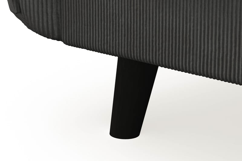 Trend Lyx 3-sits Vänstervänd L-formad Divansoffa i Manchester - Mörkgrå - Products - Möbler - Soffa - Divansoffa & schäslongsoffa - 4 sits soffa med divan