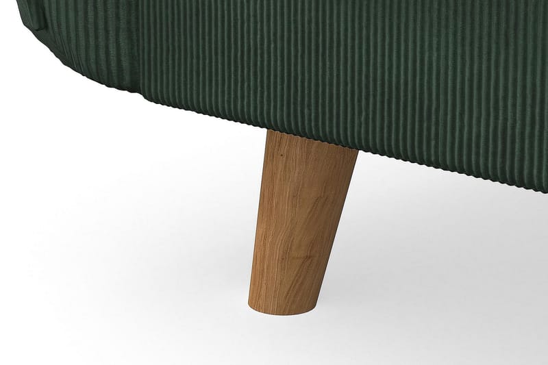 Trend Lyx 3-sits Vänstervänd L-formad Divansoffa i Manchester - Mörkgrön - Products - Möbler - Soffa - Divansoffa & schäslongsoffa - 4 sits soffa med divan