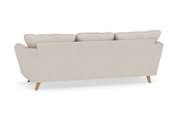 Trend Lyx 3-sits Vänstervänd L-formad Divansoffa i Tyg - Beige - Products - Möbler - Soffa - Divansoffa & schäslongsoffa - 4 sits soffa med divan