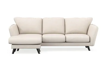 Trend Lyx 3-sits Vänstervänd L-formad Divansoffa i Tyg - Beige - Products - Möbler - Soffa - Divansoffa & schäslongsoffa - 4 sits soffa med divan