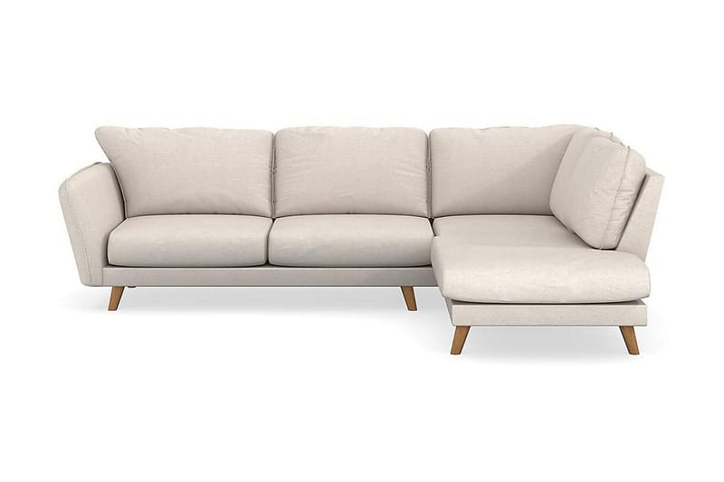 Trend Lyx 4-sits Högervänd L-formad Schäslongsoffa i Tyg - Beige - Products - Möbler - Soffa - Divansoffa & schäslongsoffa - 4 sits soffa med divan