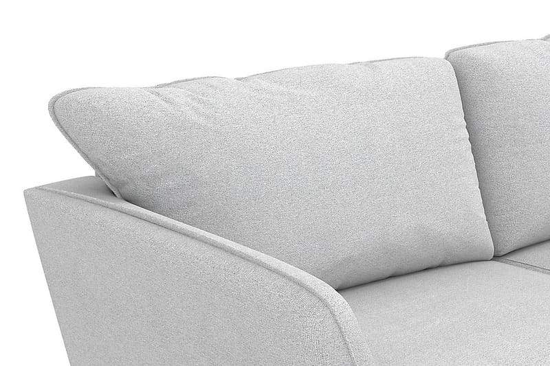 Trend Lyx 4-sits Högervänd L-formad Schäslongsoffa i Tyg - Ljusgrå - Products - Möbler - Soffa - Divansoffa & schäslongsoffa - 4 sits soffa med divan