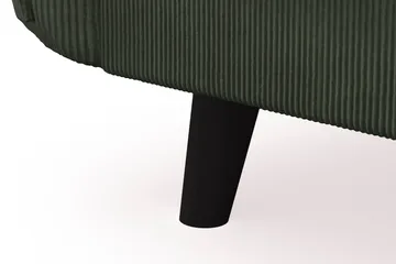 Trend Lyx 4-sits Vänstervänd L-formad Schäslongsoffa i Manchester - Mörkgrön - Products - Möbler - Soffa - Divansoffa & schäslongsoffa - 4 sits soffa med divan