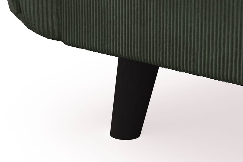 Trend Lyx 4-sits Vänstervänd L-formad Schäslongsoffa i Manchester - Mörkgrön - Products - Möbler - Soffa - Divansoffa & schäslongsoffa - 4 sits soffa med divan