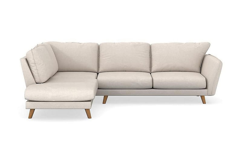 Trend Lyx 4-sits Vänstervänd L-formad Schäslongsoffa i Tyg - Beige - Products - Möbler - Soffa - Divansoffa & schäslongsoffa - 4 sits soffa med divan