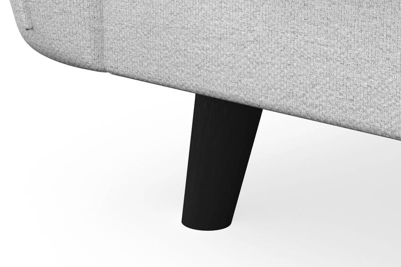 Trend Lyx 4-sits Vänstervänd L-formad Schäslongsoffa i Tyg - Ljusgrå - Products - Möbler - Soffa - Divansoffa & schäslongsoffa - 4 sits soffa med divan