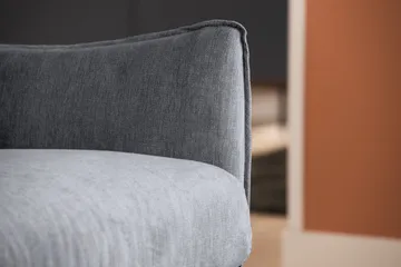 Trend Lyx 4-sits Vänstervänd L-formad Schäslongsoffa i Tyg - Mörkgrå - Products - Möbler - Soffa - Divansoffa & schäslongsoffa - 4 sits soffa med divan