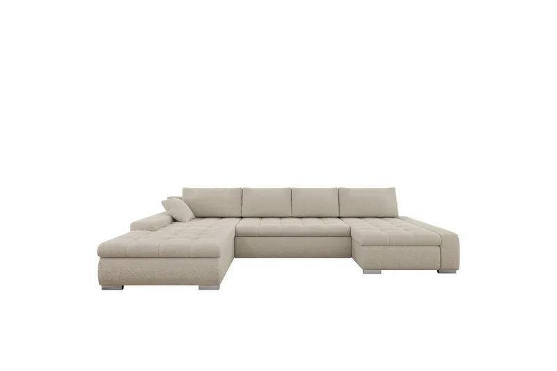 Gamal Soffa Dubbeldivan 4-sits, Beige