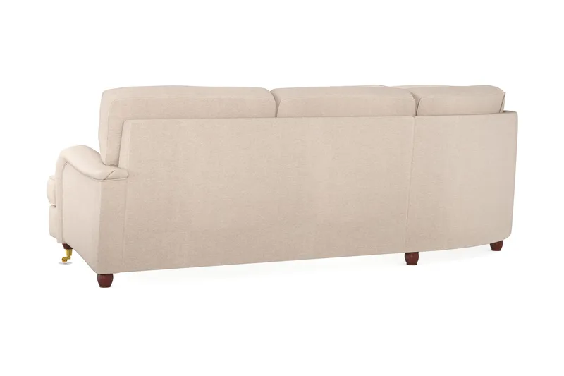 Howard Lyx 6-sits Vänstervänd L-formad Hörnsoffa i Tyg - Beige - Products - Möbler - Soffa - Hörnsoffa