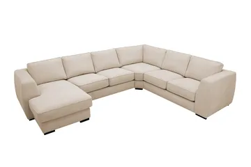 Optus 5-sits Hörnsoffa med divan vändbar - Beige - Products - Möbler - Soffa - Hörnsoffa