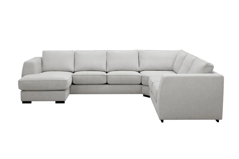 Optus 5-sits Hörnsoffa med divan vändbar - Ljusgrå - Products - Möbler - Soffa - Hörnsoffa