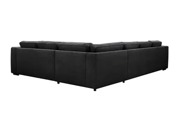 Optus 5-sits Hörnsoffa med divan vändbar - Svart - Products - Möbler - Soffa - Hörnsoffa