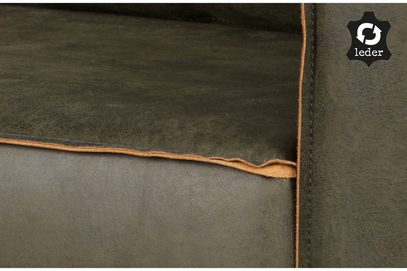 Lissbon Hörnsoffa - Armégrön - Products - Möbler - Soffa - Skinnsoffa