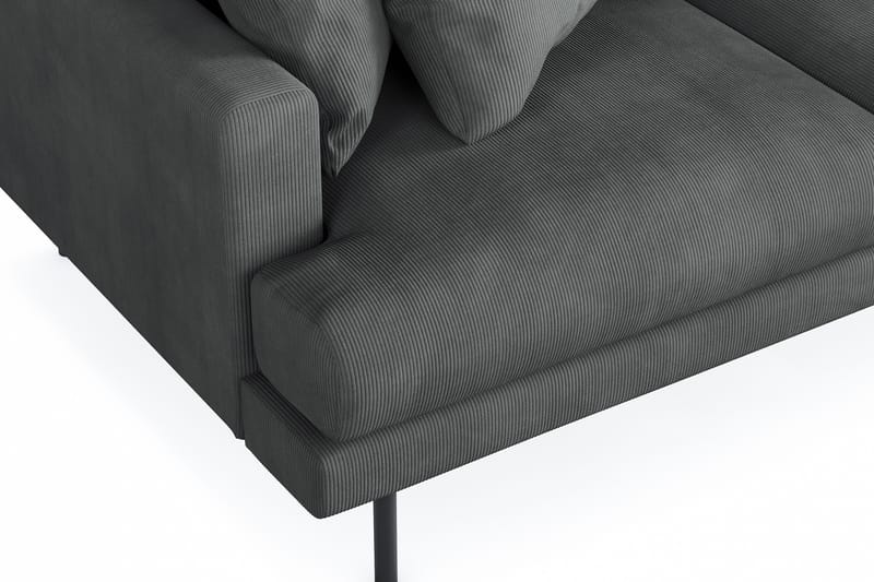 Menard 6-sits Högervänd L-formad Hörnsoffa i Manchester - Grå - Products - Möbler - Soffa - Hörnsoffa