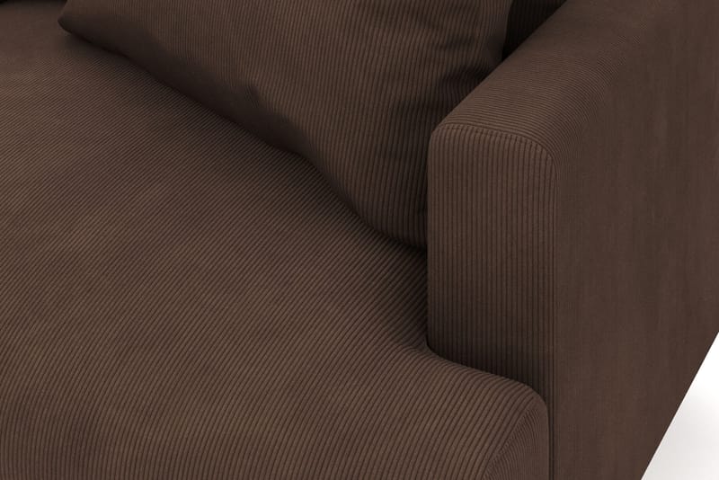 Menard 6-sits Vänstervänd L-formad Hörnsoffa i Manchester - Brun - Products - Möbler - Soffa - Hörnsoffa