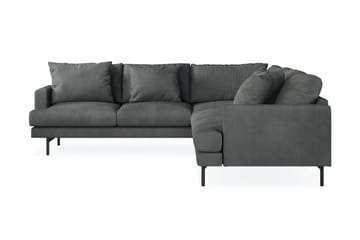 Menard 6-sits Vänstervänd L-formad Hörnsoffa i Manchester - Grå - Products - Möbler - Soffa - Hörnsoffa