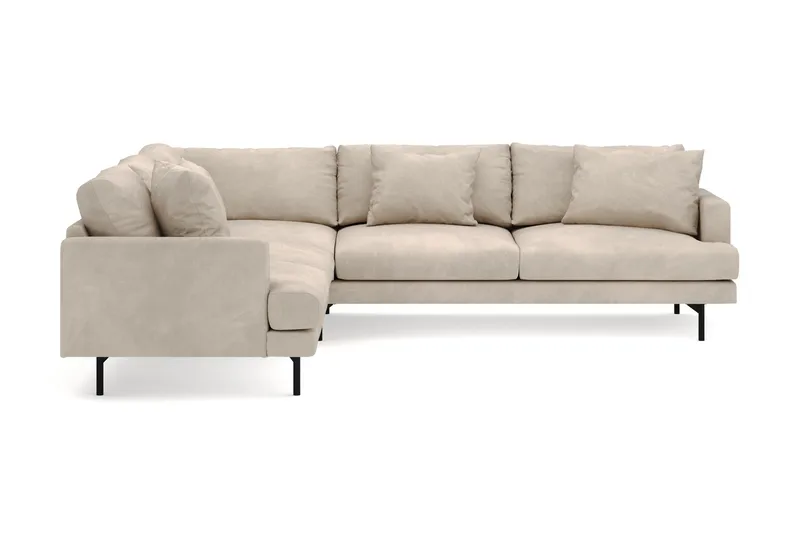 Menard 6-sits Vänstervänd L-formad Hörnsoffa i Manchester - Greige - Products - Möbler - Soffa - Hörnsoffa