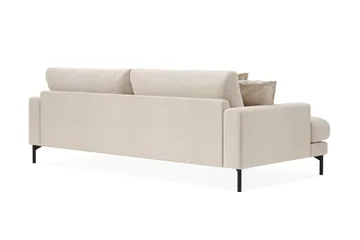 Menard Premium 4-sits Djup Soffa i Chenille - Ljusbeige - Products - Möbler - Soffa - 4 sits soffa