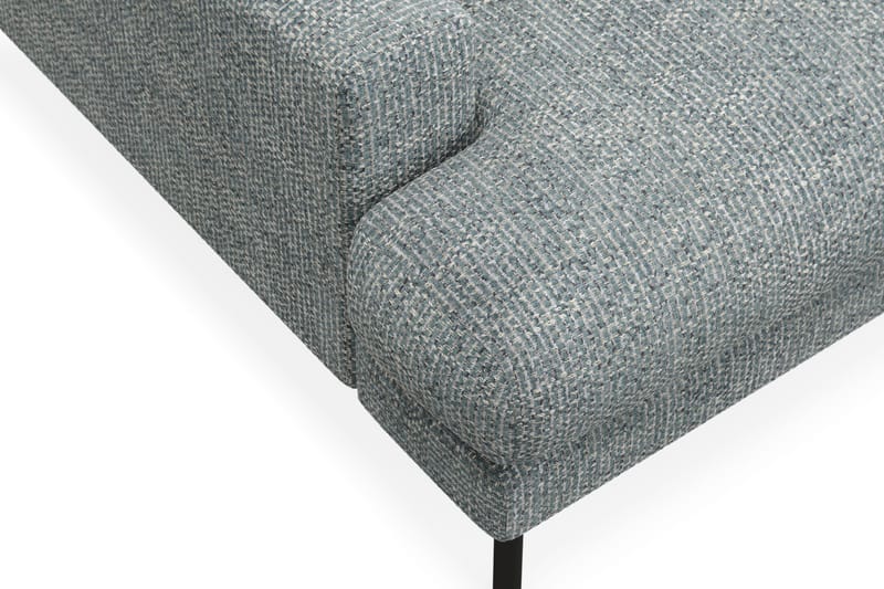 Menard Premium 4-sits Djup Soffa i Chenille - Grå/Blå - Products - Möbler - Soffa - 4 sits soffa