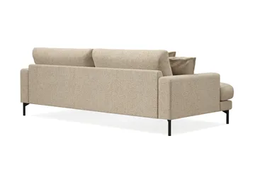 Menard Premium 4-sits Djup Soffa i Chenille - Beige - Products - Möbler - Soffa - 4 sits soffa