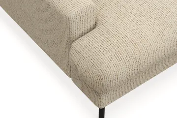 Menard Premium 5-sits Högervänd L-formad Djup Schäslongsoffa i Chenille - Beige - Products - Möbler - Soffa - Divansoffa & schäslongsoffa