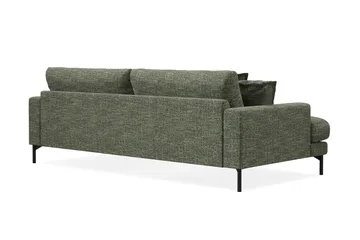 Menard Premium 4-sits Djup Soffa i Chenille - Grön - Products - Möbler - Soffa - 4 sits soffa