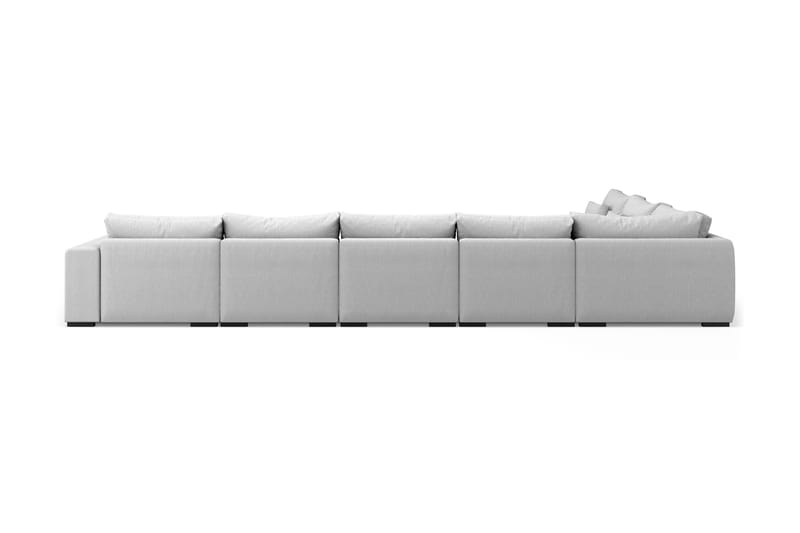 Dubai U-modulsoffa Large med Divan Höger Extra Djup - Ljusgrå - Products - Möbler - Soffa - Modulsoffa - Komplett modulsoffa