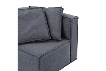 Oceanis Hörnmodul/armstödsmodul höger - Mörkgrå - Products - Möbler - Soffa - Modulsoffa - Hörnmodul