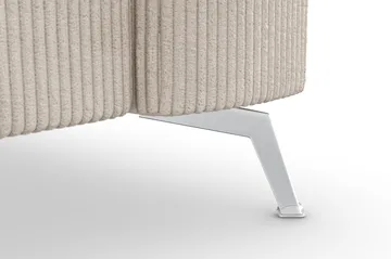 Ocean Lyx 3-sits Manchestersoffa - Beige - Products - Möbler - Soffa - 3 sits soffa